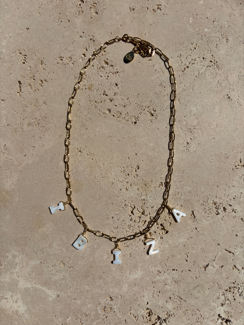 Collier message “Les cartes postales”