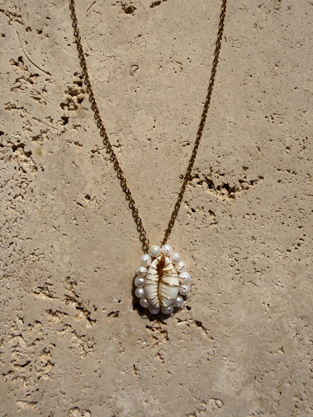 Collier Sand nacré