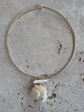Collier jonc Shell