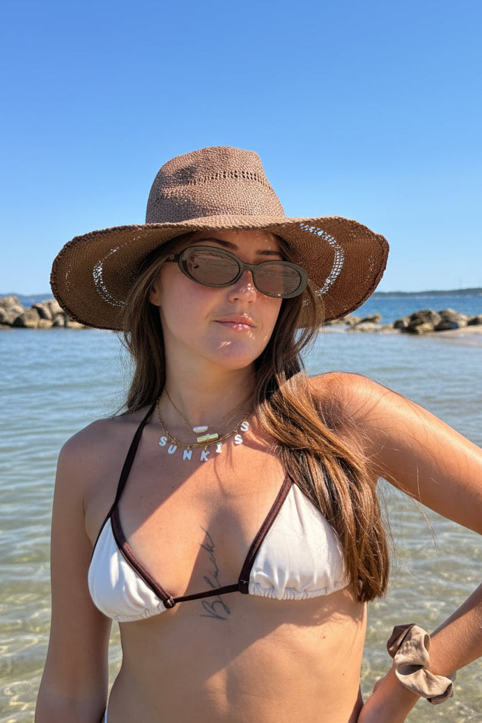Collier message "Palmtree"