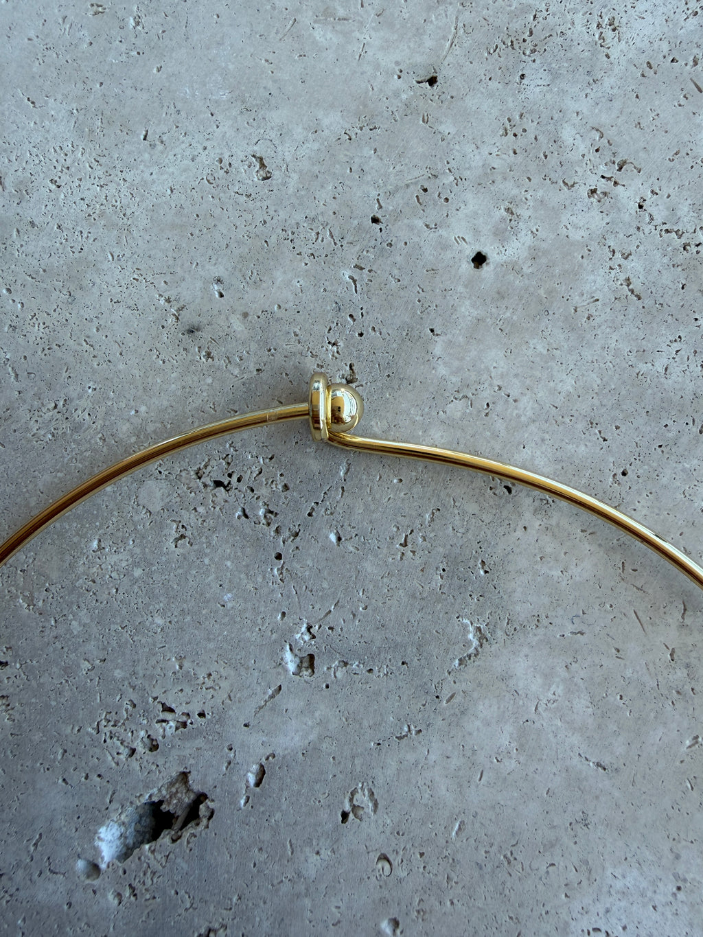 Collier jonc Shell