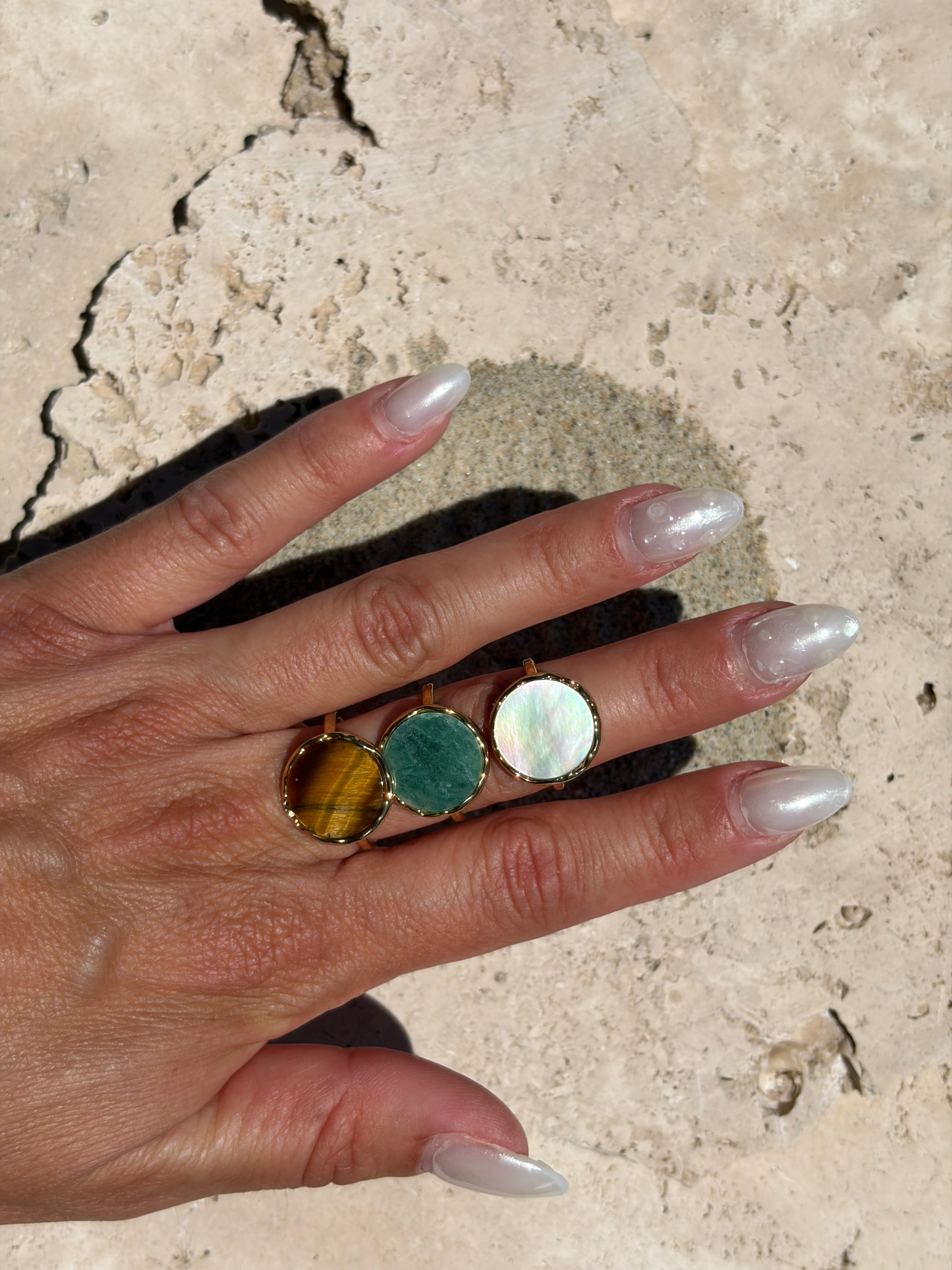 Bague Sola pierre
