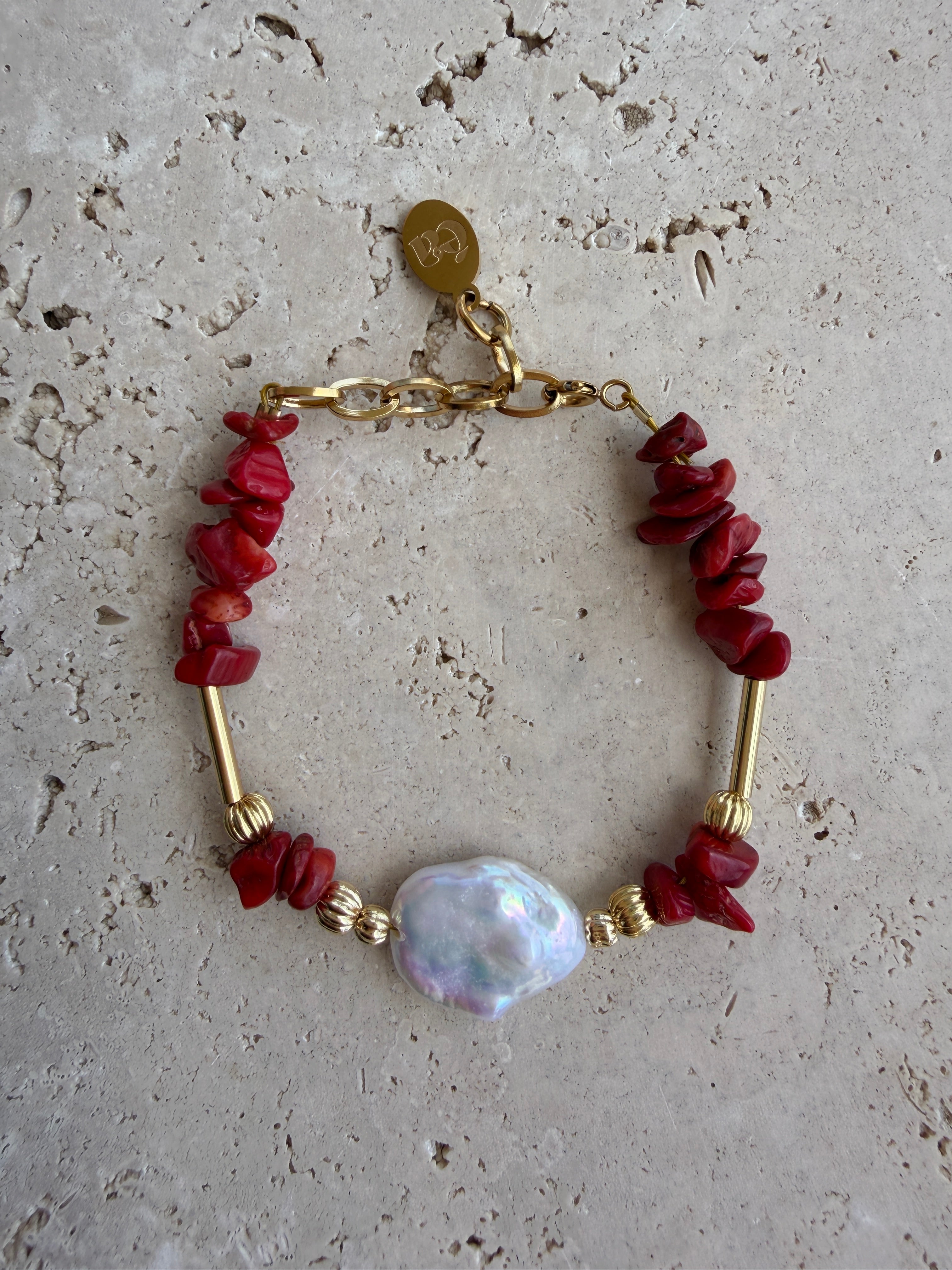 Bracelet Solacy rouge
