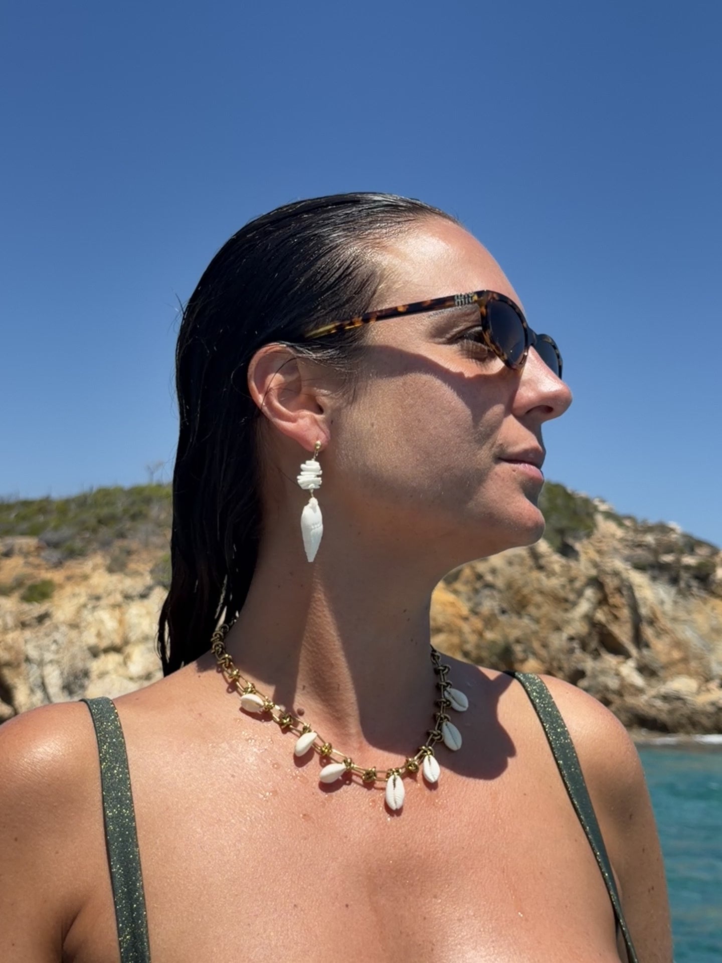 Boucle d'oreille Cala